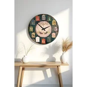 Wallity Dekorativni zidni sat Huhuas00025, 50x50 cm