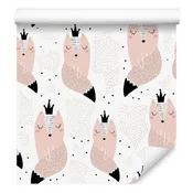 Tapeta Princesa Fox za dnevno sobo in spalnico 50x1000 cm