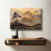 Wallity Dekorativna slika na kaljenom staklu, 40x60cm, Šarena