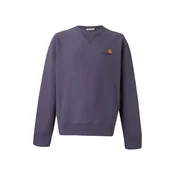 Carhartt WIP Majica American Script temno siva