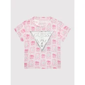 Guess Majica H1YT00 K6YW1 Roza Regular Fit