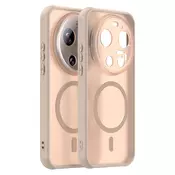 Hibridni ovitek HaloFrost II MagSafe za Xiaomi 17 Ultra - gold