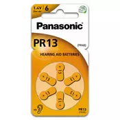 PANASONIC baterije PR13L/6LB, Zinc Air