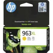 HP 963XL Rumena kartuša s Tiskalnim črnilom, Original, Velika kapaciteta