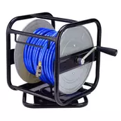 Kolut s pnevmatsko cevjo (ročni navijalec) 30m 8x12mm PU MESH | OMEGA AIR