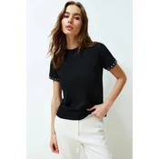 Trendyol Milla Ženska majica TWOSS24TS00070, Crna