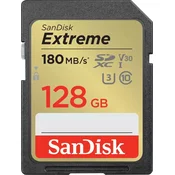 SanDisk Extreme SDXC 128GB 180MB/s V30 UHS-I U3 kartica