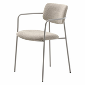 Kremno bel jedilni stol Zama – Unique Furniture