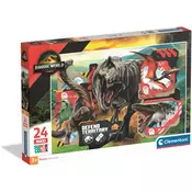 Jurassic World Maxi Super Color 24-delna sestavljanka - Clementoni
