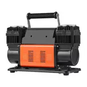 VEVOR Prenosni dvo-valjni zračni kompresor za polnjenje pnevmatik 365x150x227 mm 12V