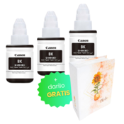 Canon - Komplet črnil za Canon GI-490 (0663C001AA) (G1400/2400/3400) (črna), original, 3 kosi + DARILO GRATIS