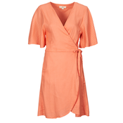 Rip Curl Kratke obleke IBIZA WRAP DRESS Oranžna