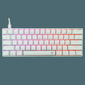 Mehanicka tipkovnica White Shark - SHINOBI 2, Clicky, bijela
