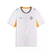 PUMA Iceland 2026 Away Jersey Youth, Performance, White/Cool Dark Gray, 15-16Y