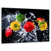 shumee STEKLENA STOJALO ZA REZALNO DESKO 40x30 PEPPER