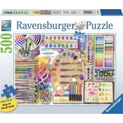 Ravensburger Puzzle Umetnikova paleta XXL 500 kosov