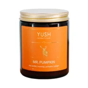 shumee G. Pumpkin - sojina sveča z začimbami in ingverjem - yush - 180 ml