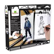 Rayher. Manga ustvarjalni set, Create Your Manga Characters