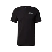G-STAR Majica Old skool črna/srebrna
