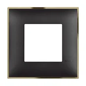 CLASSIA DEKORATIVNI OKVIR 2M MAT ČRN / ZLAT R4802BD