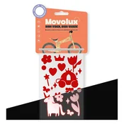 Movolux visoko odsevne nalepke Fairytale Feelings, rdeče