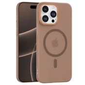Matte Color MagSafe maska za iPhone 15 Pro – Zlatna