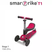 SMART TRIKE Skiro T1 - pink