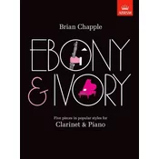 CHAPPLE:EBONY & IVORY CLARINET AND PIANO