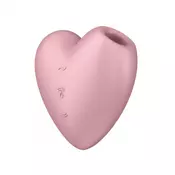 Stimulator klitorisa Srce | SATISFYER CUTIE HEART LIGHT RED