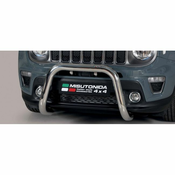 Misutonida Bull Bar O76mm inox srebrni za Jeep Renegade 2018-2019 s EU certifikatom