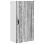 Vidaxl Omarica na steni PORTO Siva Sonoma 50 x 31 x 100 cm
