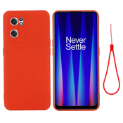 Silikonski ovitek za OnePlus Nord CE 2 5G - rdeč