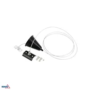 Bemko viseči kabel za svetilo 1,5 m črn BM-C40-AS2-ZML-15-BL