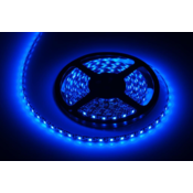 LED TRAK modra barva 12V, IP65, 300x5050SMD 14,4W/m, 600Lm, 5m/12mm/4mm