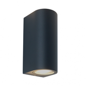 HOME LIGHT Zidna svetiljka W10402, 2xGu10, IP65, Tamnosiva