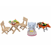 SYLVANIAN Bbq picnic set -elephant girl- ( EC5640 )