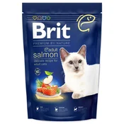 Brit Premium suva hrana za odrasle macke, losos, 1,5 kg