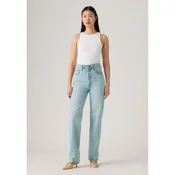 Levis for woman. 79078-0045 Jeans Ribcage Full Length blue (24/32), Casual, Cotton, Denim