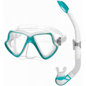 Mares Set Mask Wahoo + snorkel - Aqua