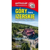Jizerske gore Izery 1:25.000. Turistični zemljevid. Izdaja 2025. Galileos