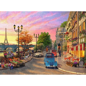 Ravensburger Puzzle Večer v Parizu 500 kosov