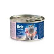 Brit Premium Cat by Nature cons Chicken&Hearts 200g