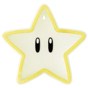 Stenska LED neonska svetilka Paladone Super Mario Super Star - 24 cm