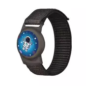 HURTEL Etui za Apple AirTag z najlonskim trakom za roko za otroke – astronavt