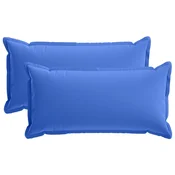 Vidaxl Prevleka za blazino 2 kos HOUTEN Kraljevo modra 40 x 70 cm