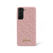 GUESS Futrola za Samsung S23 Pink Glitter Script