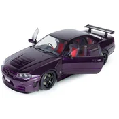 1:18 NISSAN SKYLINE (R34) GT-R Z TUNE MIDNIGHT PURPLE