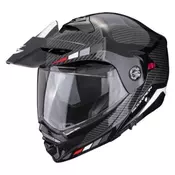Enduro flip up kaciga Scorpion ADX-2 Camino, crna/srebrna