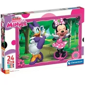 Disney+Minnie+miška+24-delna+maxi+supercolor+sestavljanka+-+Clementoni