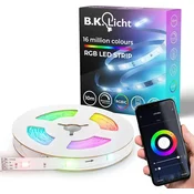 B.K. Licht B.K.Licht Wifi RGBIC LED trak 10m, App, Music Sensor